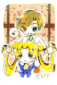 Page 119 of sailor moon art compilation - preview thumbnail