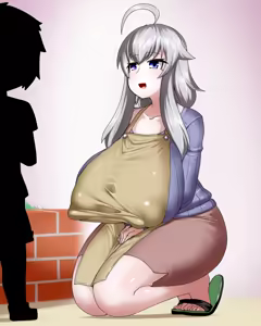 Page 157 of Kurisu + Kurisu's Mother Collection - preview thumbnail