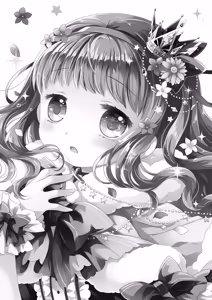 Page 196 of Twinkle Star Kusunoki Midori Soushuuhen 2013-2017 - preview thumbnail