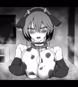 Page 15 of 一冴ちゃんの牛柄水着パイズリ - preview thumbnail