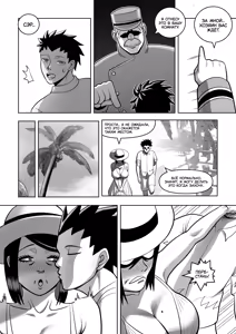 Page 4 of AT THE BEACH - CH1 | НА ПЛЯЖЕ - часть 1 - preview thumbnail