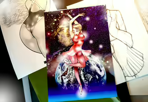 Page 76 of Female Dress Dancer and Chinese Girl - preview thumbnail
