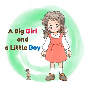 Page 3 of Ookina Onna no Ko to Chiisana Otoko no Ko | A Big Girl and a Little Boy - preview thumbnail