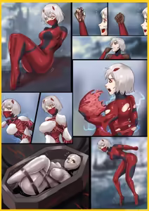 Tentacles Suit Restraint — hentai manga cover on Fhentai