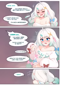 Page 36 of My GF (ghost friend) caught me jerking off and now she's bouncing on it CRAZY STYLE - preview thumbnail