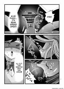 Page 9 of Mahou Shoujo Chie-chan ga Shokushu de Sokuochi suru Hon | A book in which the magical girl Chie-chan falls instantly with tentacles - preview thumbnail