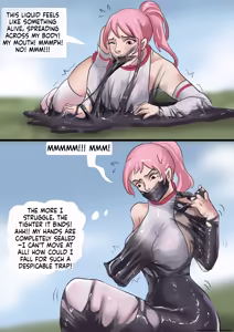 Page 6 of 被黏液玩弄的白丝巫女 White silk witch played with slime - preview thumbnail