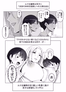 Page 4 of Luna Ojou-sama no Jisedai Mirai Shien-bu 2 -Shoushika Taisaku Tsuzukemasu- - preview thumbnail