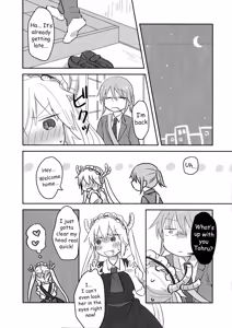 Page 14 of Wanting to do it for the first time with Miss Kobayashi - preview thumbnail