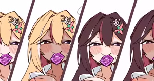 ビッチ化AZ●i - hentai manga cover image