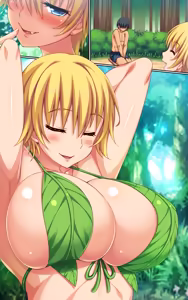 Page 37 of Kyonyuu Hitozuma Shimai to Mujintou de Fuufu Gokko Icha Love Sex ｜ 与巨乳人妻姐妹在无人岛上的夫妇过家家性福生活 - preview thumbnail