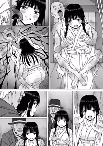 Page 98 of Reibaishi Mikoto 2 Kairaku ni Zanpai su... Hentai Jijii to no Seikou no Gishiki de Ikikuruwasareru Shoujo no Karada - preview thumbnail