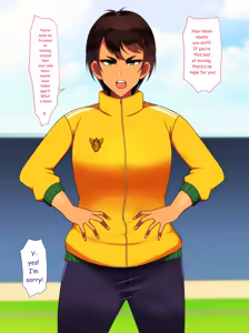 Page 4 of Akogare no Ikemen Onna Oni Coach ga Masaka no Kakure Kyonyuu datta node Chinpo mo Shigoite moratta Hanashi - English - preview thumbnail