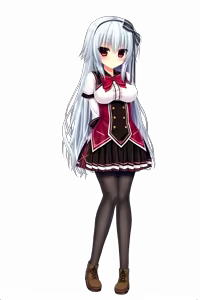 Wagamama High Spec OC - Character Sprites - hentai manga cover image