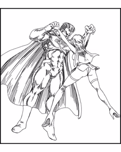 Page 12 of Superhero Battle - preview thumbnail