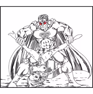 Page 24 of Superhero Battle - preview thumbnail