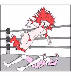 Page 16 of Pro Wrestling 1-2 - preview thumbnail
