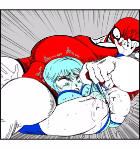 Page 21 of Pro Wrestling - Red Mask vs. Blue Girl - preview thumbnail