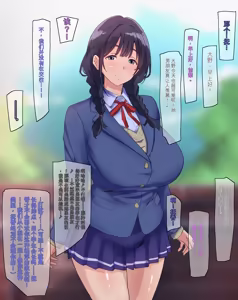 Page 4 of 黒髪おさげ幼馴染がイケメンｔんぽで寝取られる古典のようなお話 - preview thumbnail