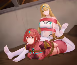 Page 2 of Yueheidao - Pyra and Mythra - preview thumbnail