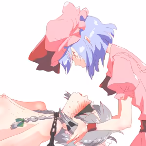 Page 142 of デザート咲夜さんをおいしくいただくおぜうさま。 - preview thumbnail