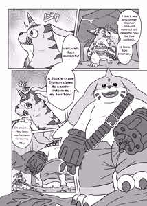 Page 19 of Reincarnated in the Digiworld as Gabumon! 1 - preview thumbnail