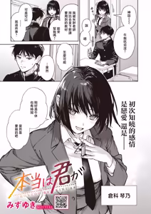Hontou wa Kimi ga — hentai manga cover on Fhentai
