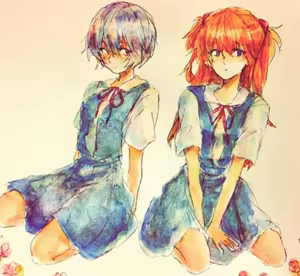 Page 105 of Evangelion Image Collection #1 - preview thumbnail