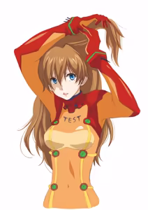 Page 124 of Evangelion Image Collection #1 - preview thumbnail