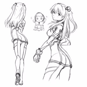Page 1788 of Evangelion Image Collection #1 - preview thumbnail
