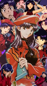 Page 198 of Evangelion Image Collection #1 - preview thumbnail