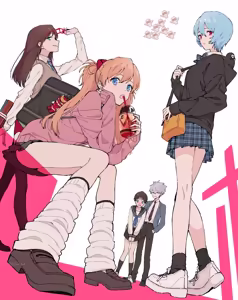 Page 231 of Evangelion Image Collection #1 - preview thumbnail