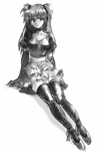 Page 235 of Evangelion Image Collection #1 - preview thumbnail