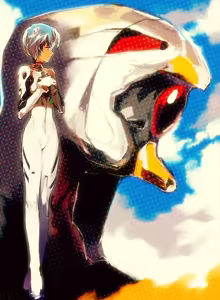 Page 595 of Evangelion Image Collection #1 - preview thumbnail