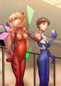 Page 599 of Evangelion Image Collection #1 - preview thumbnail