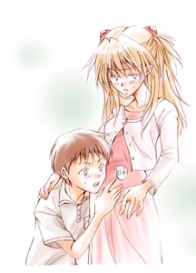 Page 896 of Evangelion Image Collection #1 - preview thumbnail