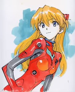 Page 924 of Evangelion Image Collection #1 - preview thumbnail
