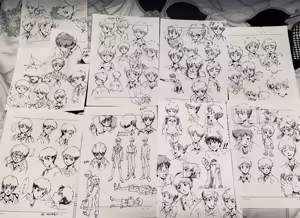 Page 1797 of Evangelion Image Collection #2 - preview thumbnail