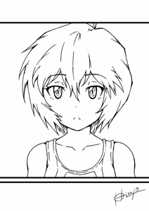 Page 245 of Evangelion Image Collection #2 - preview thumbnail
