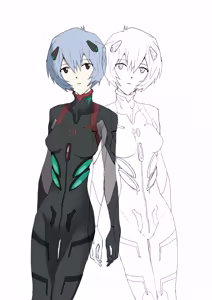 Page 383 of Evangelion Image Collection #2 - preview thumbnail