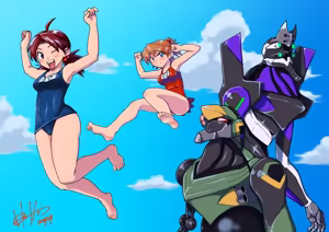 Page 484 of Evangelion Image Collection #2 - preview thumbnail