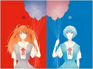 Page 602 of Evangelion Image Collection #2 - preview thumbnail