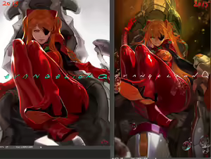Page 679 of Evangelion Image Collection #2 - preview thumbnail