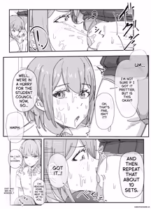 Page 4 of Kaihen de Hounyou Sasete Sore o Hitei Shite Iku Style | Common sense rewritten via hypnosis - preview thumbnail