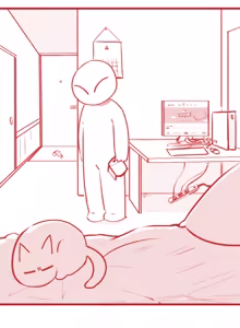 야설들키고 여친이랑 섹스한 썰 chinese — hentai manga cover on Fhentai