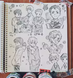 Page 1207 of Evangelion Image Collection #3 - preview thumbnail