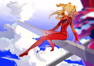 Page 1382 of Evangelion Image Collection #3 - preview thumbnail