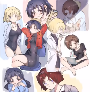 Page 1718 of Evangelion Image Collection #4 - preview thumbnail