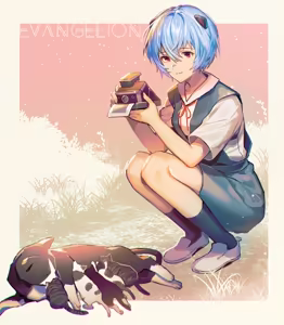 Page 6 of Evangelion Image Collection #4 - preview thumbnail