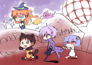 Page 947 of Evangelion Image Collection #4 - preview thumbnail